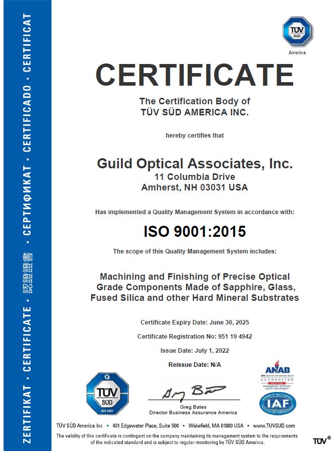 ISO Cert